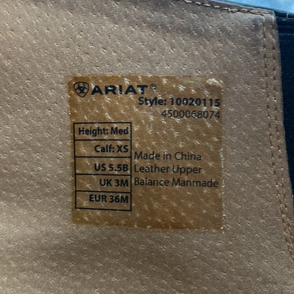 Brown Ariat Heritage Tall Boots - Picture 6 of 10